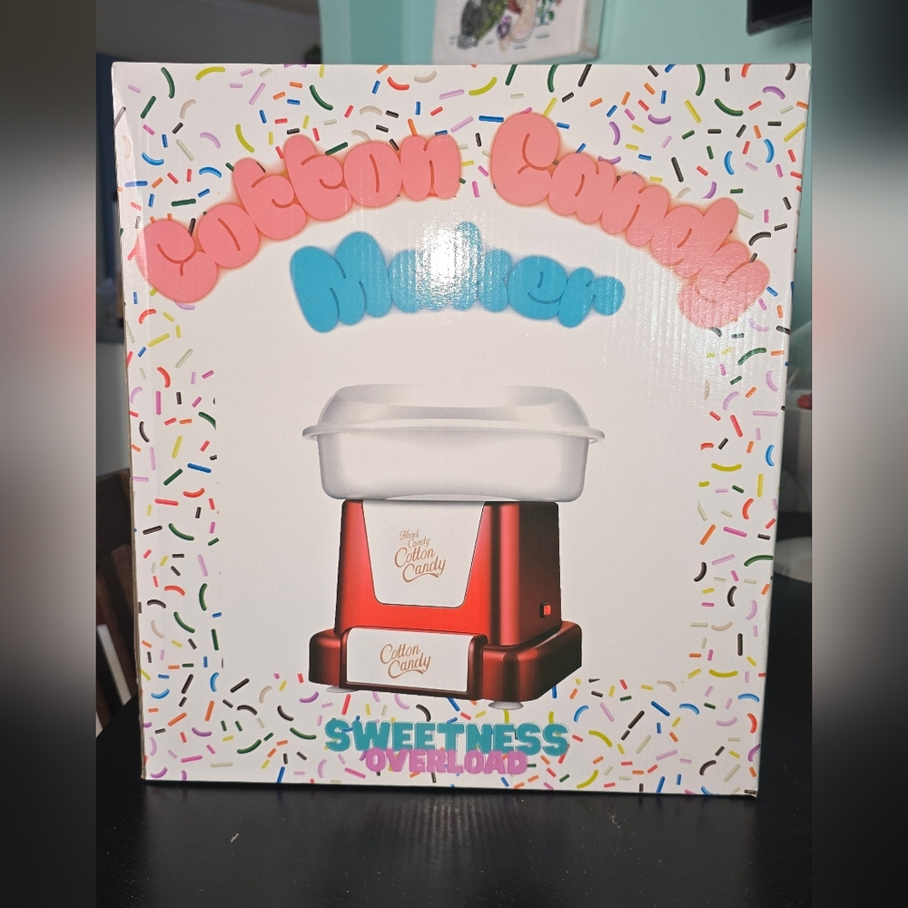 Red Cotton Candy Maker